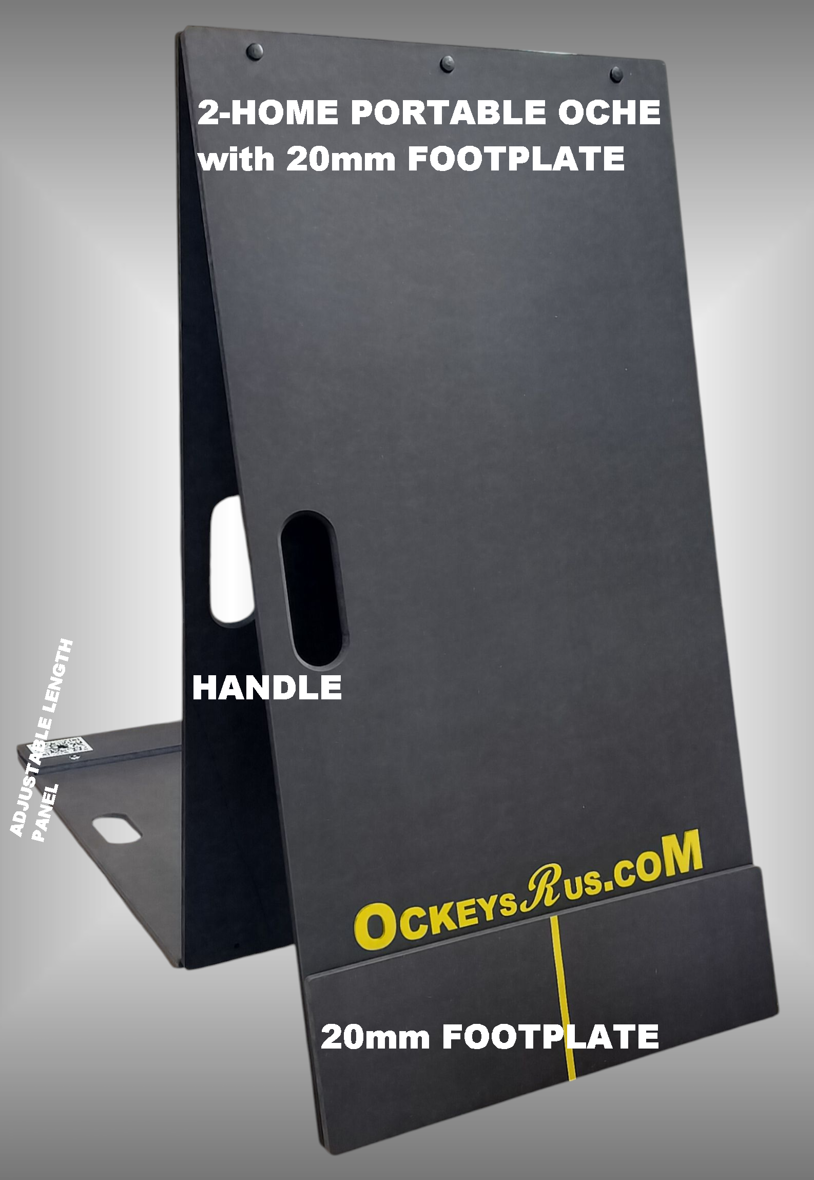 HOME PORTABLE OCHE WITH THE 20mm HIGH FOOTPLATE (Recommended)